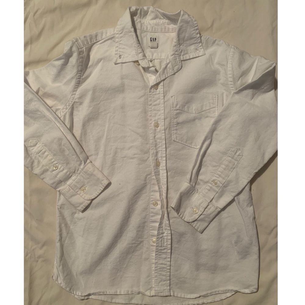 * Gap | boys white button down 🐜